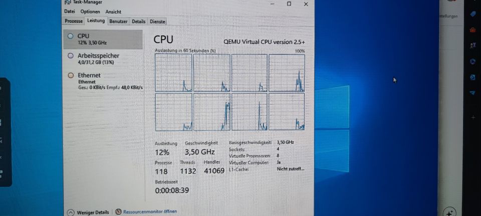 Terra Mini Server System - 4.8TB SSD - Raid - 32GB - Proxmox in Velden Mittelfr.