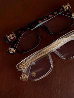 Transparent Brille im Chrome Heart Style Niedersachsen - Isernhagen Vorschau