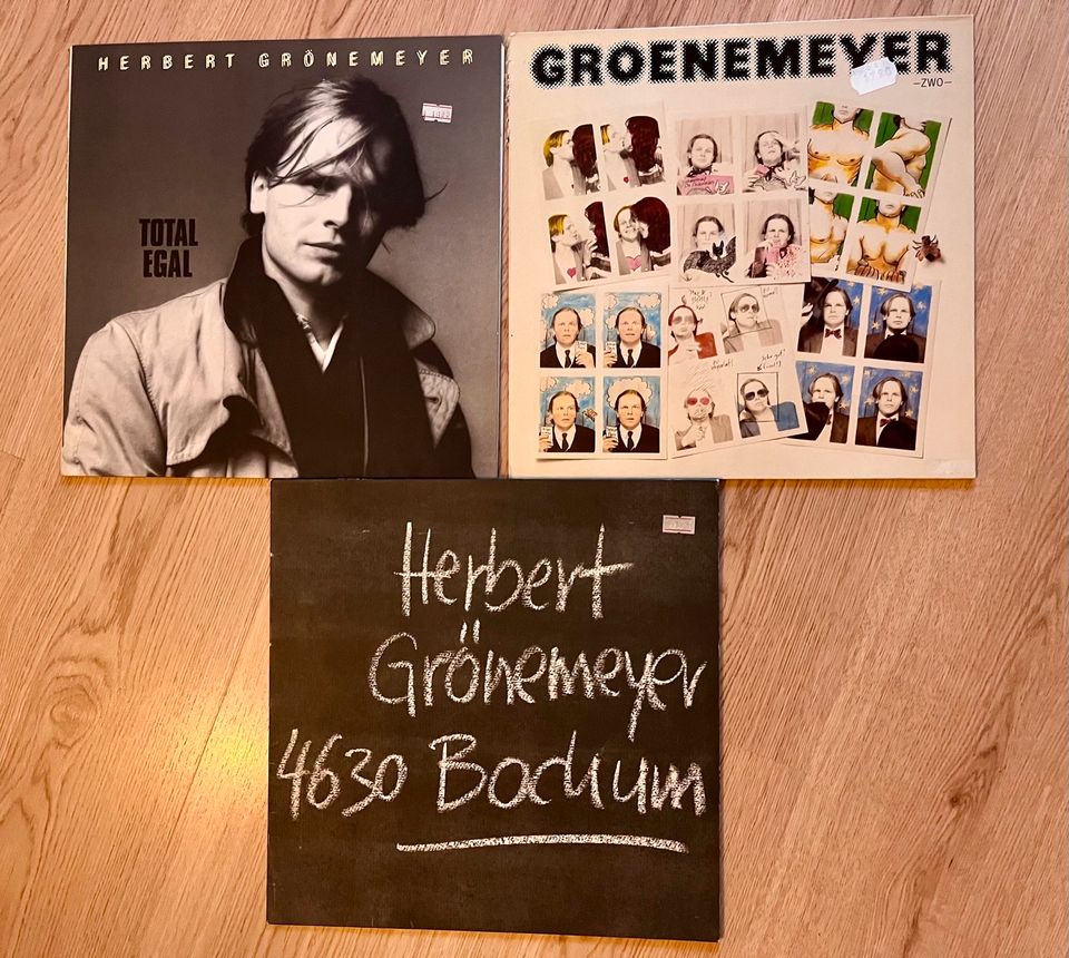 Herbert Grönemeyer Vinyl, 4630 Bochum, Zwo, Total egal in Stuttgart