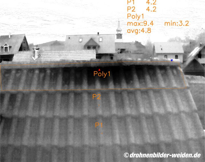 Heizkosten senken – Wärmelecks finden – Thermografie mit Drohnen. in Püchersreuth