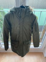 Wintermantel  Winterjacke Parka H&M grün 152 Hessen - Bad Vilbel Vorschau