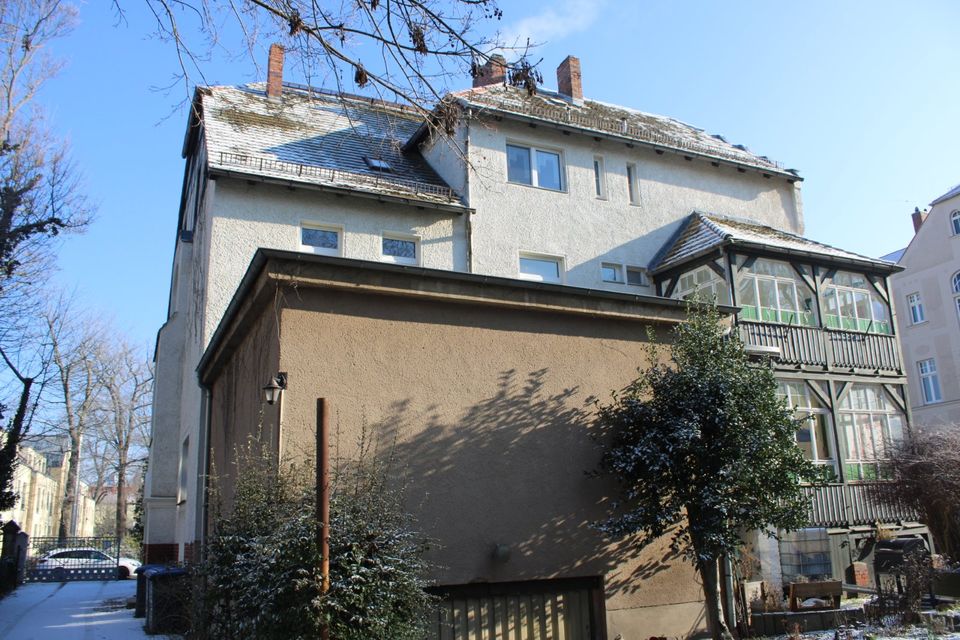 Repräsentative Villa mit Jugendstilelementen am Stadtpark von Torgau in Torgau