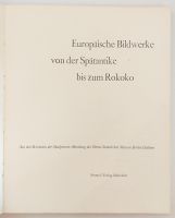 Buch Europäische Bildwerke von der Spätantike bis zum Rokoko Thüringen - Hermsdorf Vorschau