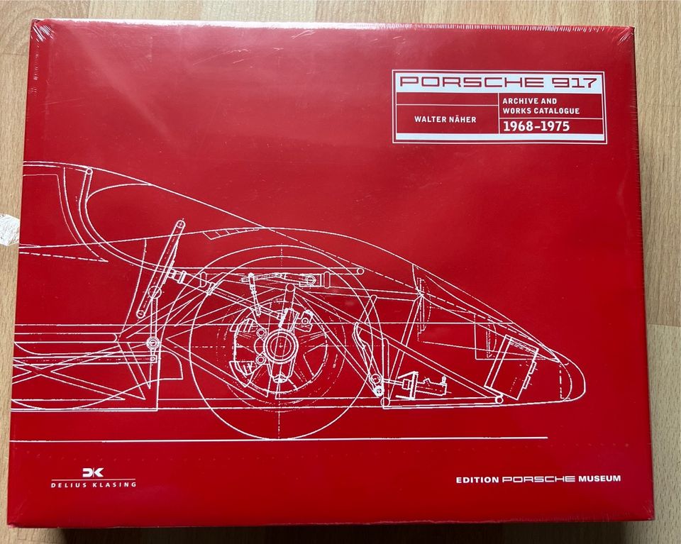 Porsche 917 Archive Workskatalogue/ Archiv Werksverzeichnis in Rheinstetten