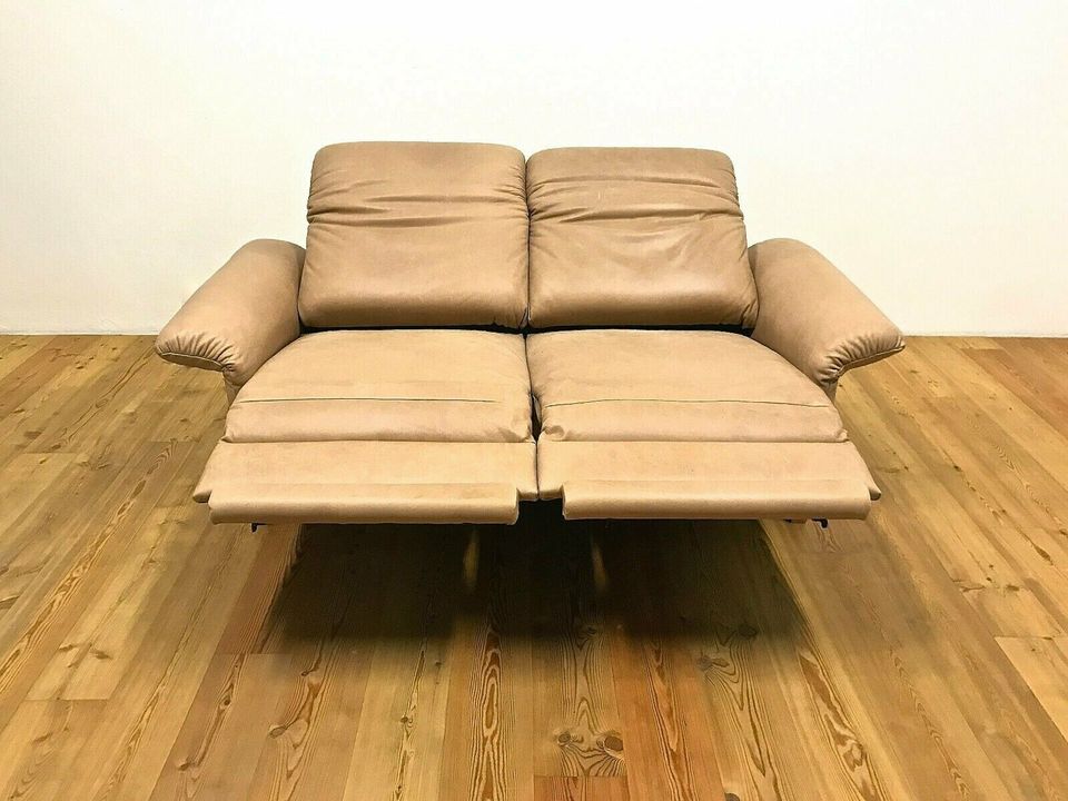 Hjort Knudsen Sofa Leder Couch Relax Elektrisch Hellbraun Neu in Köln