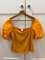 Damen Oberteil mit Pufferärmel | Gr. 38 / M | H&M Nordrhein-Westfalen - Bad Sassendorf Vorschau