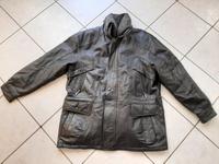 Lederjacke Winter Übergang Gr. 52 schwarz mit Innenfutter Sachsen-Anhalt - Oschersleben (Bode) Vorschau