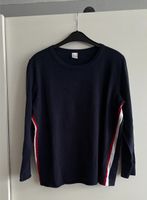 Strickpullover, dunkelblau, mit rot-weißen Streifen Gr. 46 Bayern - Marktredwitz Vorschau