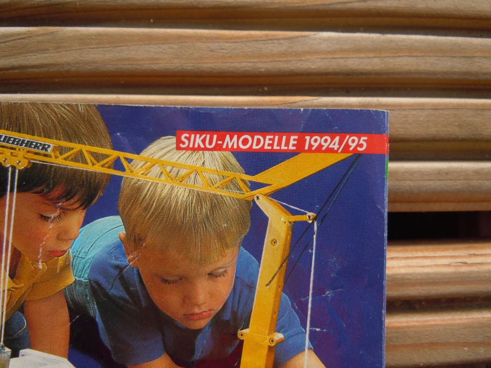 Siku Prospekt Katalog kleines Heft von 1994-95  gebraucht mit 32 in Aachen