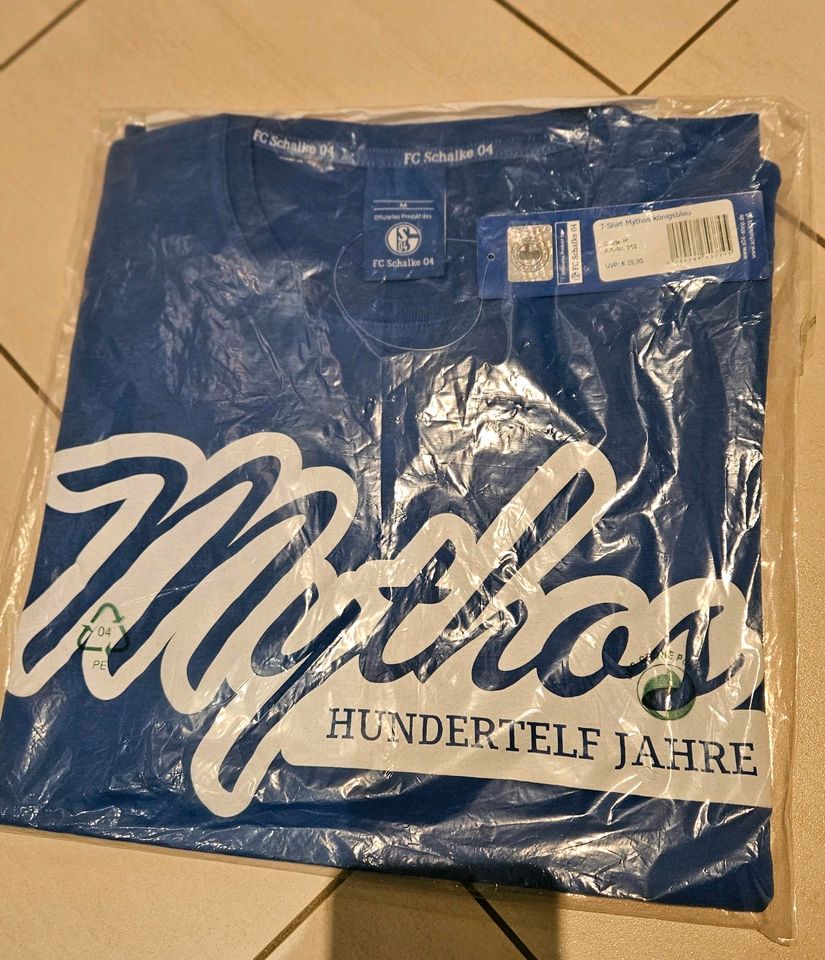 T-shirt FC Schalke 04- Mythos königsblau HundertElf Jahre  Gr. M in Gelsenkirchen