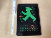 Jahreskalender als Blechschild mit Berliner Ampelmännchen Baden-Württemberg - Dettenhausen Vorschau