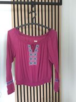 Hollister leichte Sommerbluse mit Stickerei in pink Gr. XS Hessen - Rodgau Vorschau