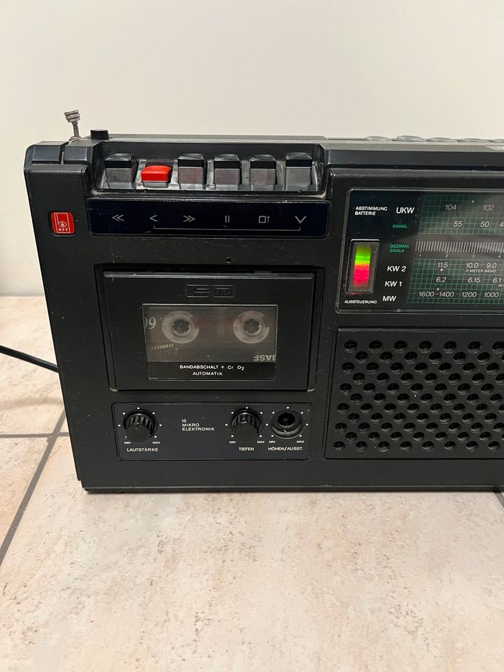 Stern Radio-Recorder R4100 DDR Kassetten RFT in Dresden