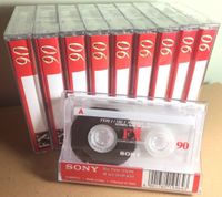 * 1000 SONY Kassetten * FX 90 Minuten * Kompakt Audio Cassettes * Nordrhein-Westfalen - Minden Vorschau