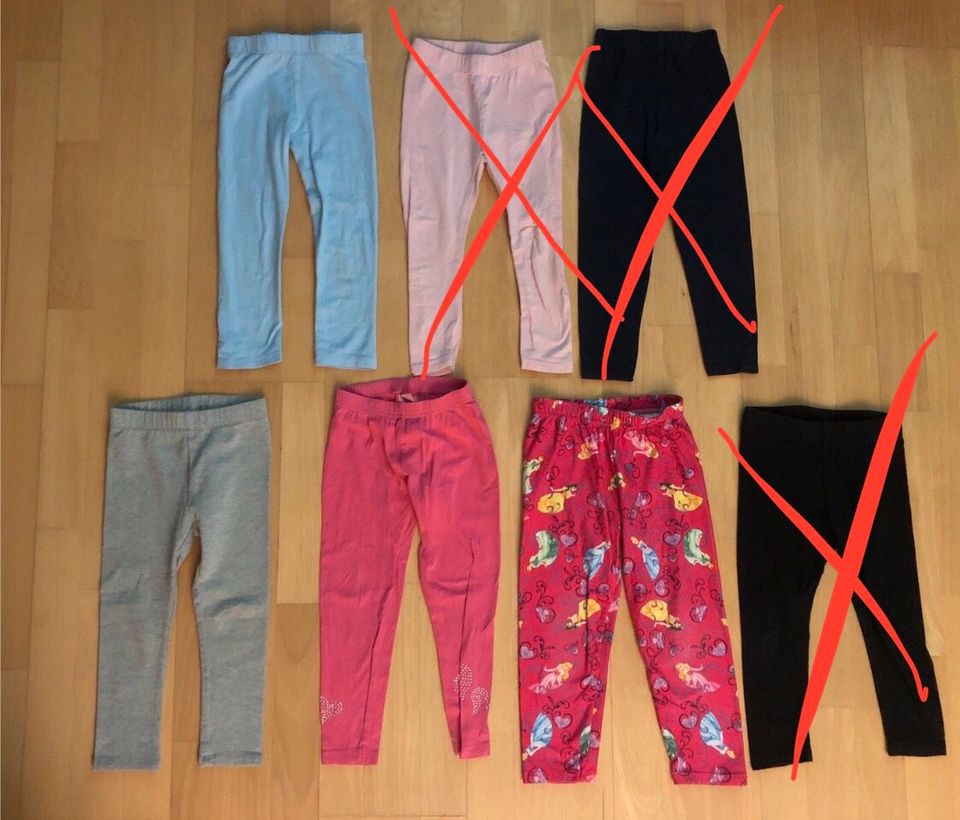 KINDERSACHEN GR 104 LEGGINGS LANG DÜNN SOMMER DISNEY VERBAUDET in Berlin