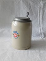 Bierkrug Tonbierkrug Gilde Brauerei Hannover 0,5 l Zinndeckel Hannover - Ricklingen Vorschau