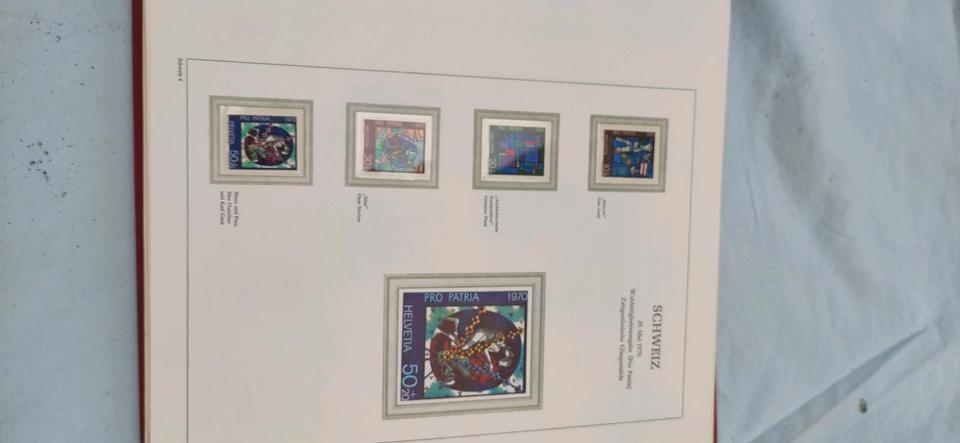 Briefmarken Sammlung Gemälde Europas und UNO Vereinte Nationen in Neunkirchen