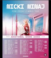4x Nicki Minaj Pink Friday Tour 2 Berlin Innenstadt - Köln Altstadt Vorschau