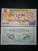 EXPO 1988 5 Dollars Bayern - Stockstadt a. Main Vorschau