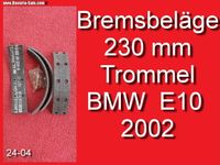 ❌ Bremsbeläge Beläge BMW 1602 2002 E10 f Bremstrommel 230 mm Bayern - Bernhardswald Vorschau