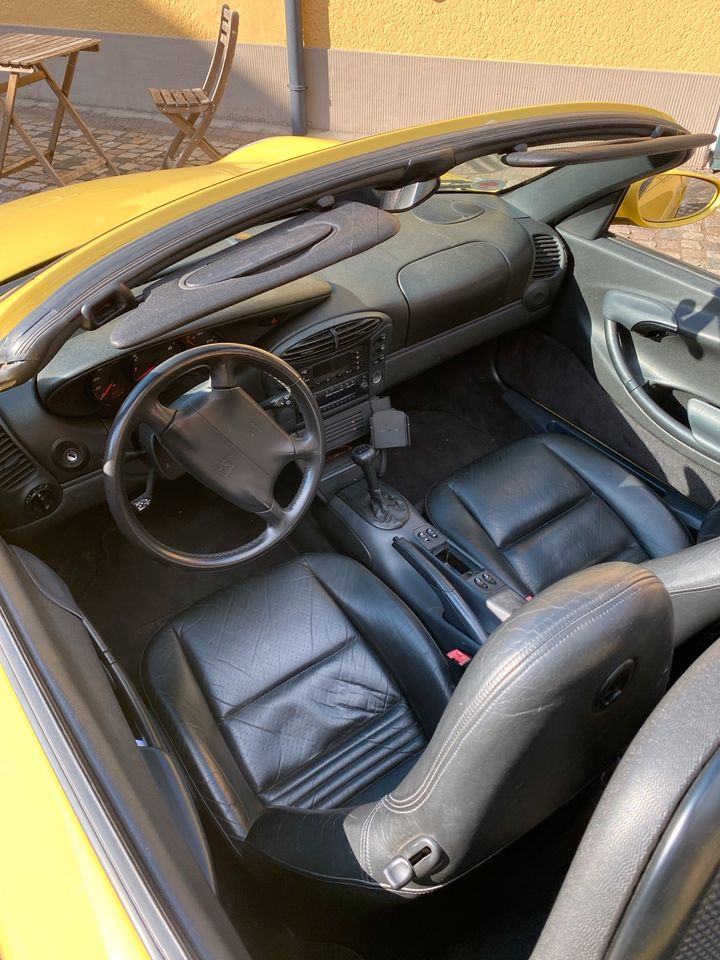 Porsche Boxster 986 1. Serie gelb* viele Neuteile in Mönchengladbach