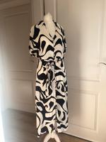 H&M Blusenkleid Gr S Trend Print viskose leicht Sommerkleid Kleid Hessen - Hünstetten Vorschau