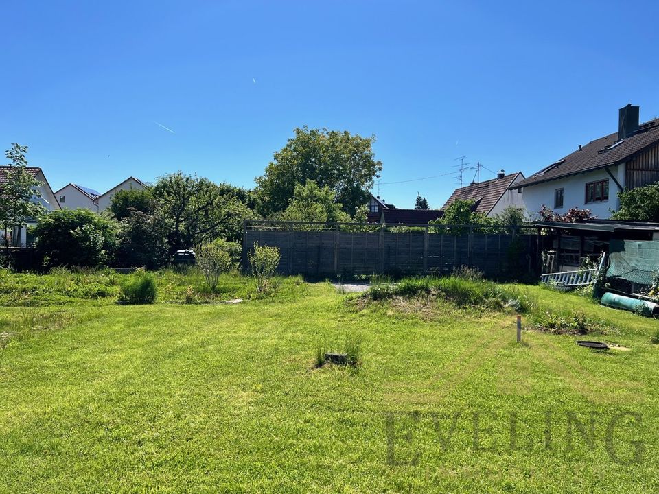 Grundstück mit Baugenehmigung für ein Doppelhaus in Neukeferloh b. München! Einfamilienhaus möglich in Grasbrunn