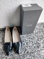 Madeleine Lackleder Loafer blau Größe 40 Bayern - Freilassing Vorschau