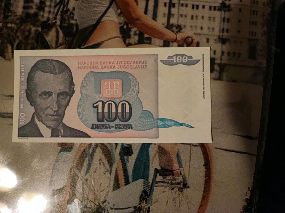 100 Dinar, Jugoslawien, 1994 in Steinfeld