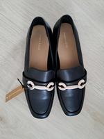 ANNA FIELD LOAFER DAMEN SCHUHE 43 SCHWARZ Saarland - Saarlouis Vorschau