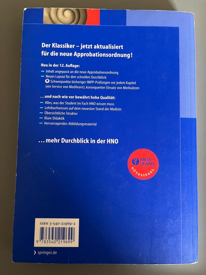 Buch HNO Springer in Mülheim (Ruhr)