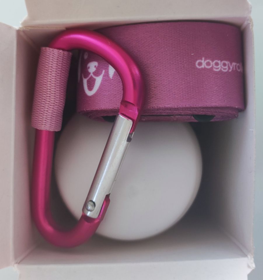 Doggyroller + Karabiner & Lanyard PINK Hunde Snack Training * NEU in Dörfles-Esbach