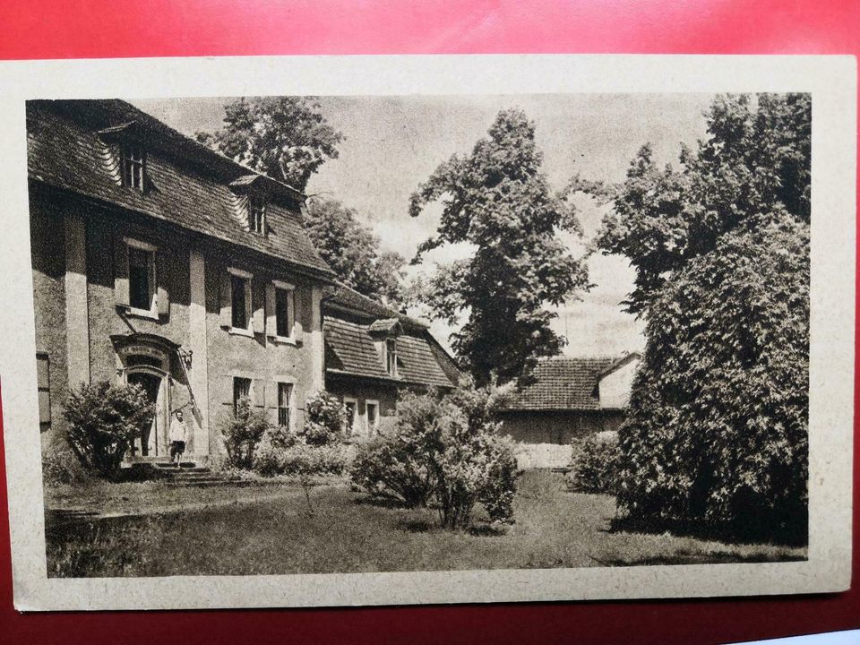 Ansichtskarte Tännich Breitenheerda Remda Teiche Thüringen Heim in Templin