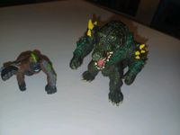 Schleich Eldrador Figuren Krokodil Gorilla Affe Sachsen - Aue Vorschau