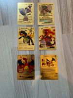 Pokémon Karten 6 Stück Gold Bayern - Knetzgau Vorschau