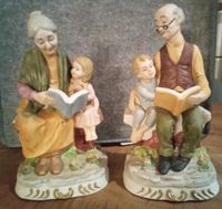 Deko/CDC Figuren-Oma und Opa lesen f.Enkel vor-Handmade m.Stempel Nordrhein-Westfalen - Lippstadt Vorschau