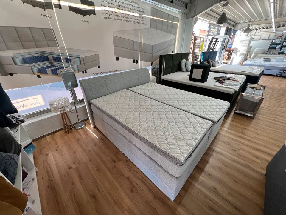 Bettkasten Bett wie Boxspringbett 180x200cm radikal reduziert in Hagen