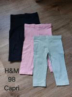 3x Capri-Leggins Größe 98 H&M Bayern - Johanniskirchen Vorschau