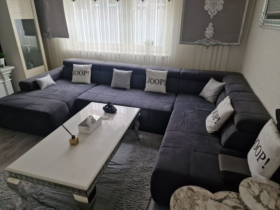 XXL Wohnlandschaft/ Couch 3,55 m Wohnzimmer Sessel in Essen