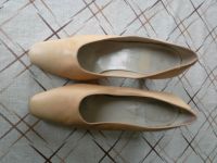 Schuhe Leder 36 Beige Wiesbaden - Erbenheim Vorschau