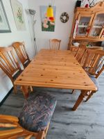 Tisch Esstisch Massivholz mit 6 Stühlen Nordrhein-Westfalen - Krefeld Vorschau
