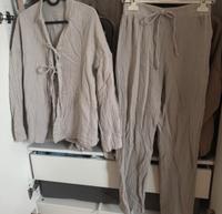 Musselin Zweiteiler Taupe / Sommer Zweiteiler / Modest Frankfurt am Main - Bornheim Vorschau