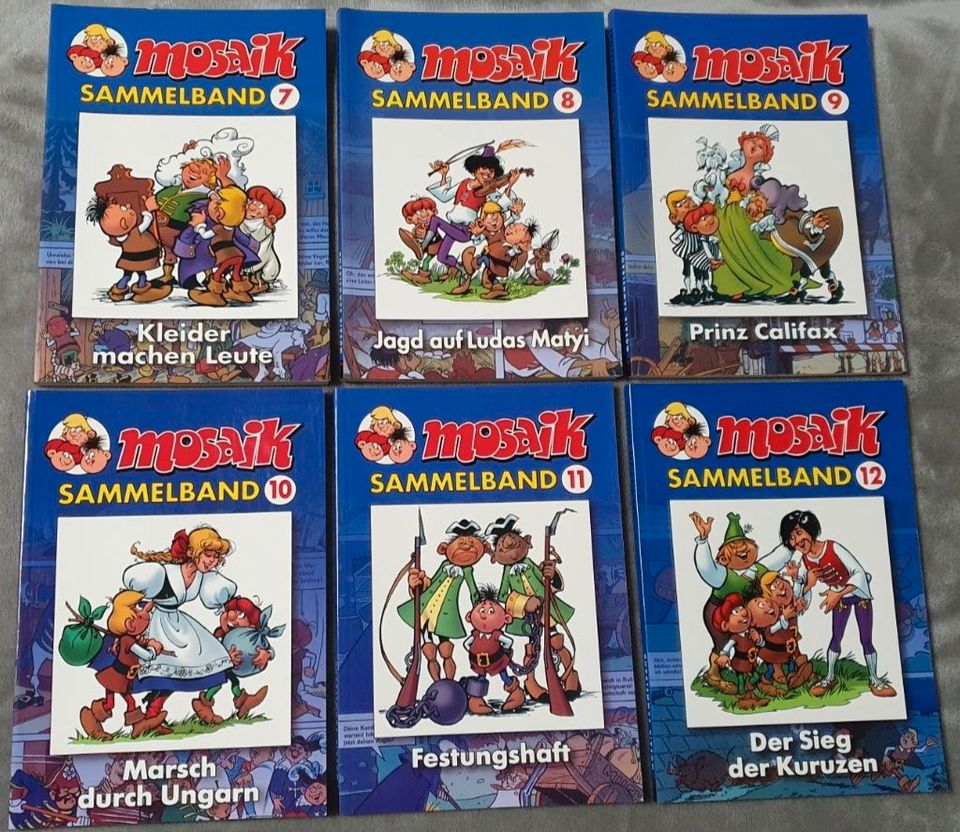 Mosaik Abrafaxe Sammelband 7-12 Softcover 1.Auflage neuwertig in Gudendorf