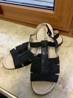 Caprice Damen Sandale Gr 41 schwarz Leder neu Bayern - Rain Lech Vorschau