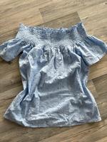 Neu Only Bluse Gr. M hellblau Spitze Shirt Niedersachsen - Varel Vorschau