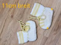 Socken Baby weiß/gelb SL 11cm Bayern - Wiggensbach Vorschau