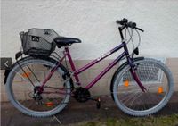 Mountain Bike, Lila Fahrrad, Trekking Rad, breite Reifen, Bike Berlin - Tempelhof Vorschau