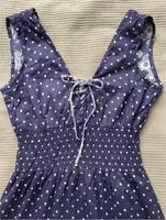 LTB Sommerkleid Punkte Blumen Muster tailliert Retro 50er Vintage Leipzig - Plagwitz Vorschau