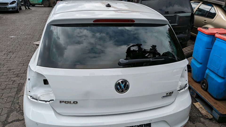 VW Polo 6R TSI 2014 Heckklappe weiß LC9A pure White in Mülheim (Ruhr)