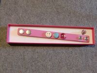 Armband Chi Chi rosa mit 4 verschiedene Button rose Nordrhein-Westfalen - Recke Vorschau